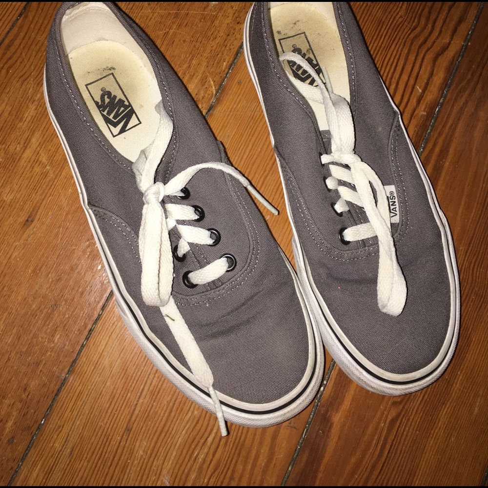Grey Vans